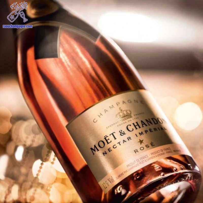 Giới thiệu Moet And Chandon Nectar Imperial Rose