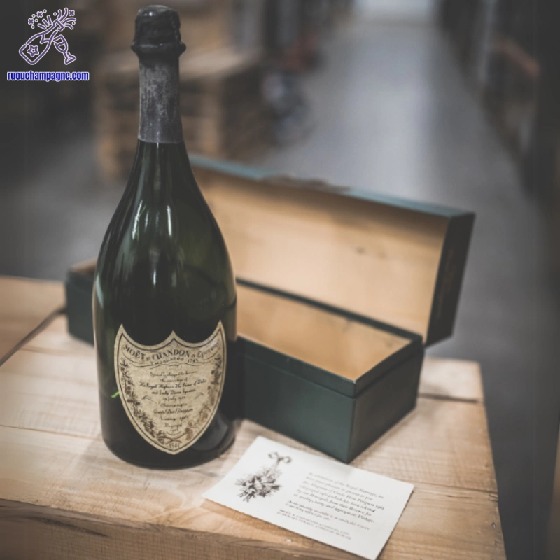 Hương vị và phong cách độc đáo của moet & chandon dom pérignon charles and diana 1961 hảo hạng