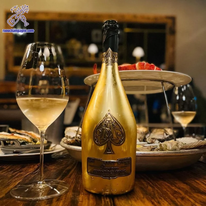 Hương vị của rượu armand de brignac brut gold