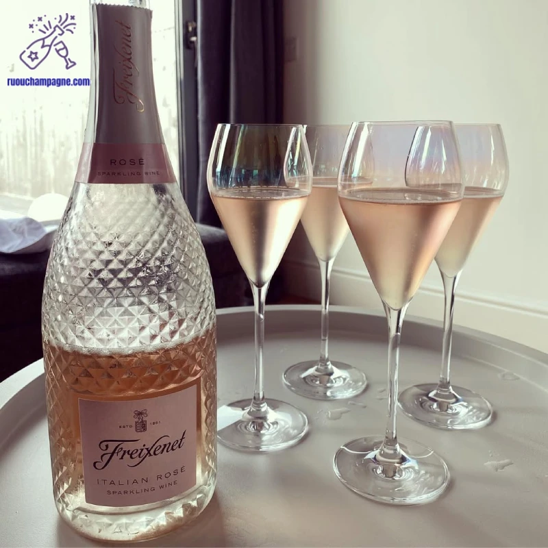 Món ăn kèm tuyệt vời khi uống rượu Freixenet Rose