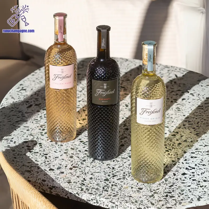 Các sản phẩm của rượu freixenet