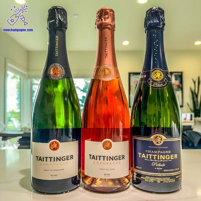 Lịch sử thương hiệu rượu taittinger