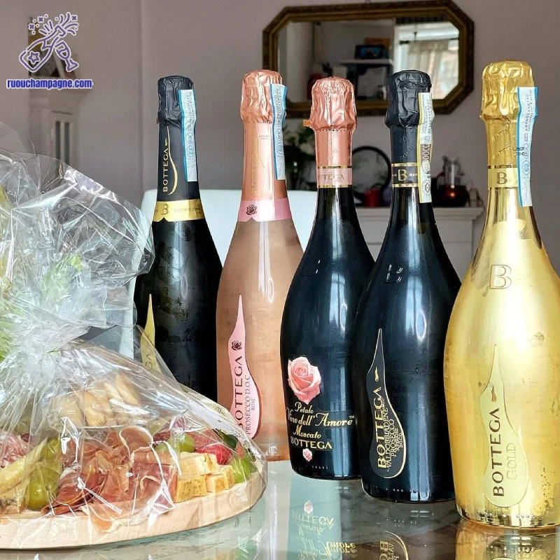 Sản phẩm chính của rượu Bottega