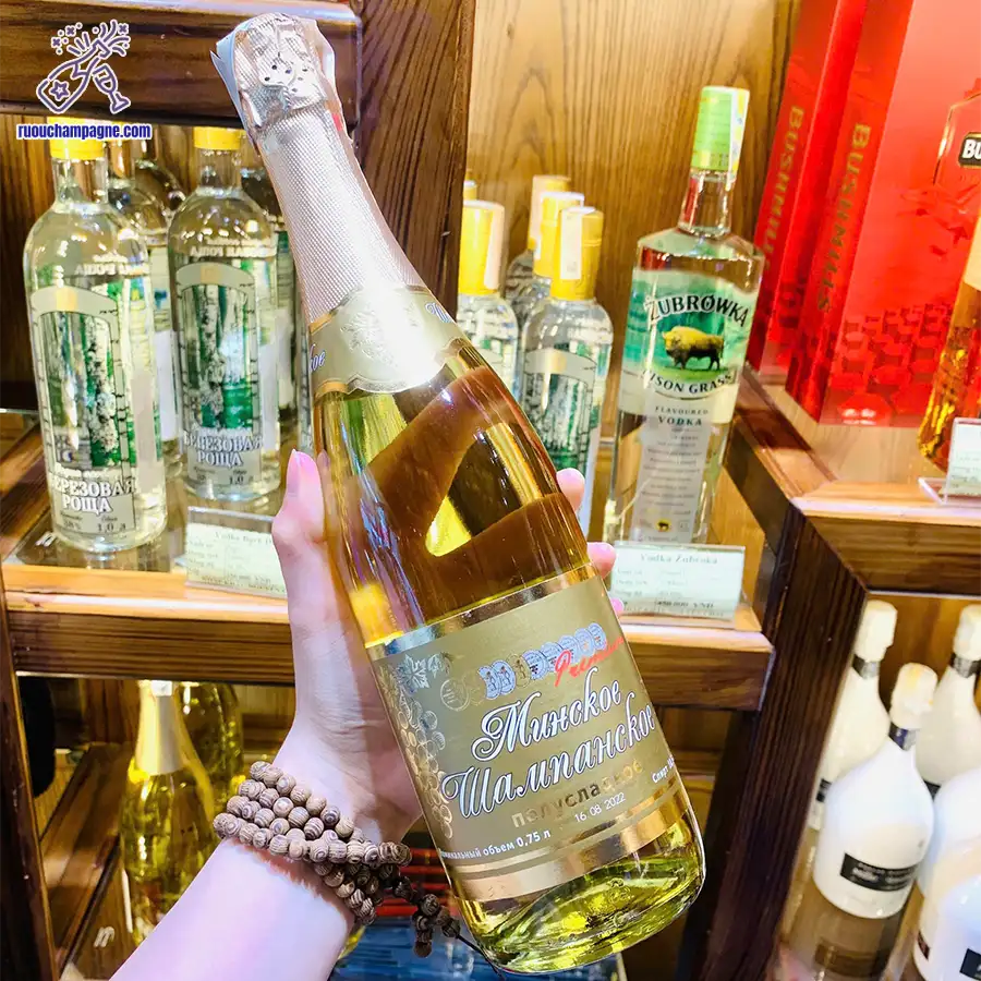 Quy trình sản xuất rượu champagne Minsk