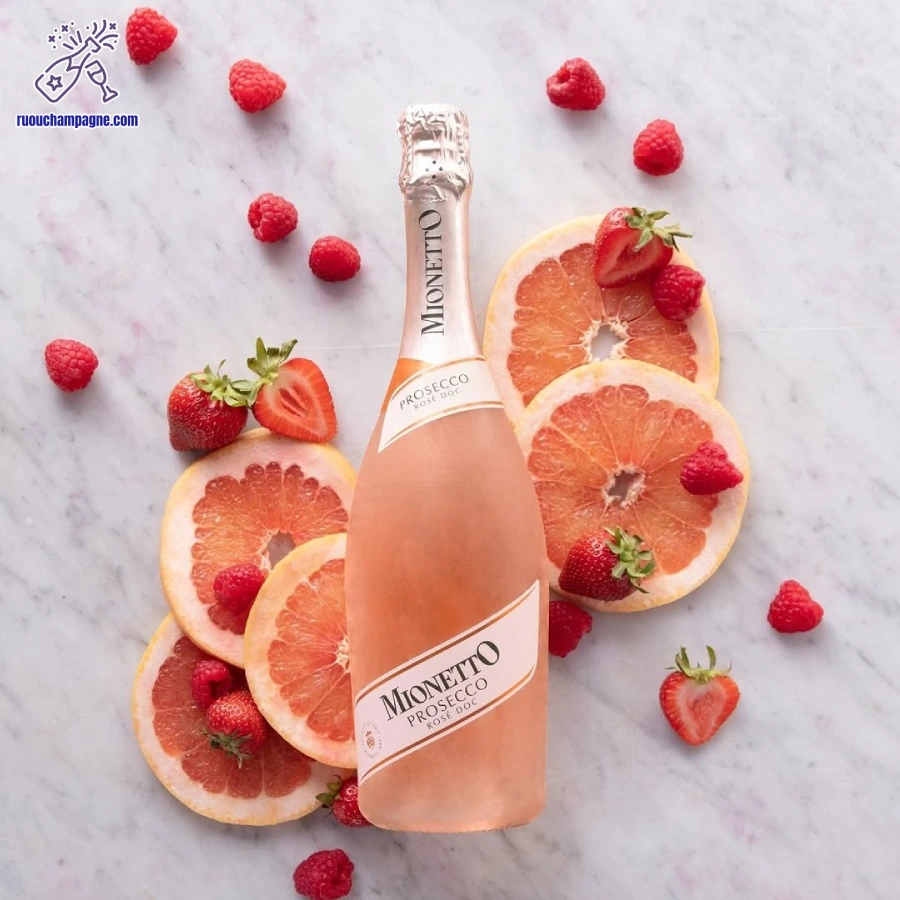Phương pháp sản xuất đặc trưng của rượu Mionetto Prosecco