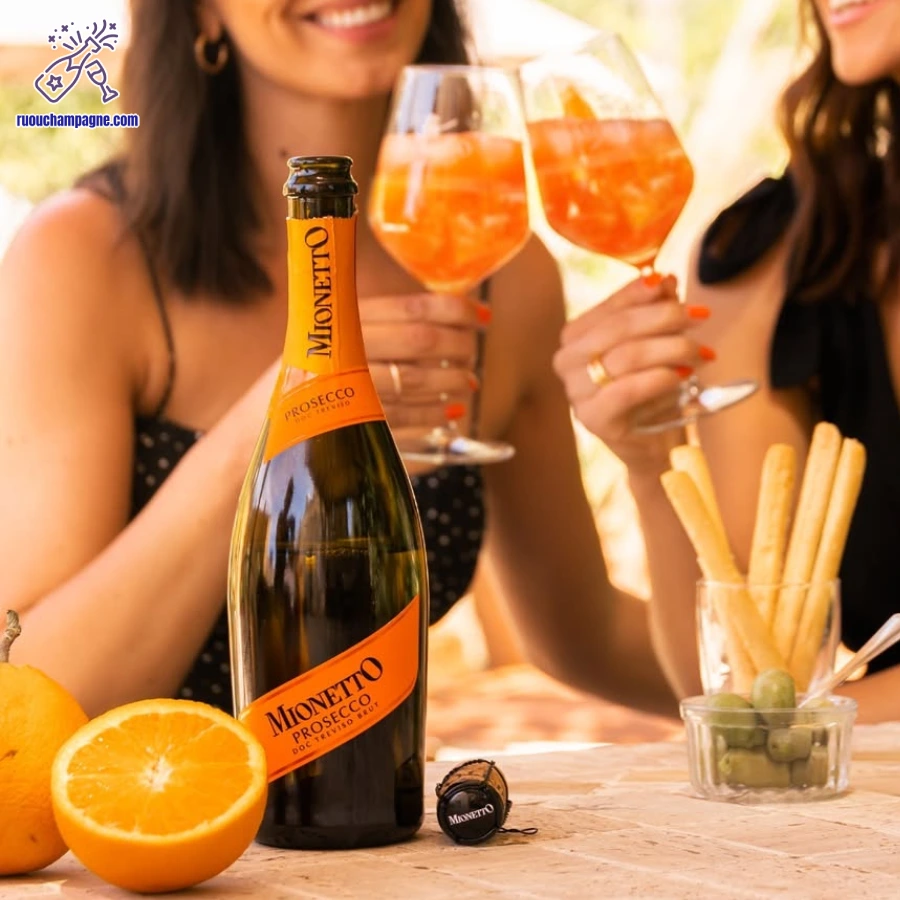 Món ăn kèm hoàn hảo với rượu Mionetto Prosecco
