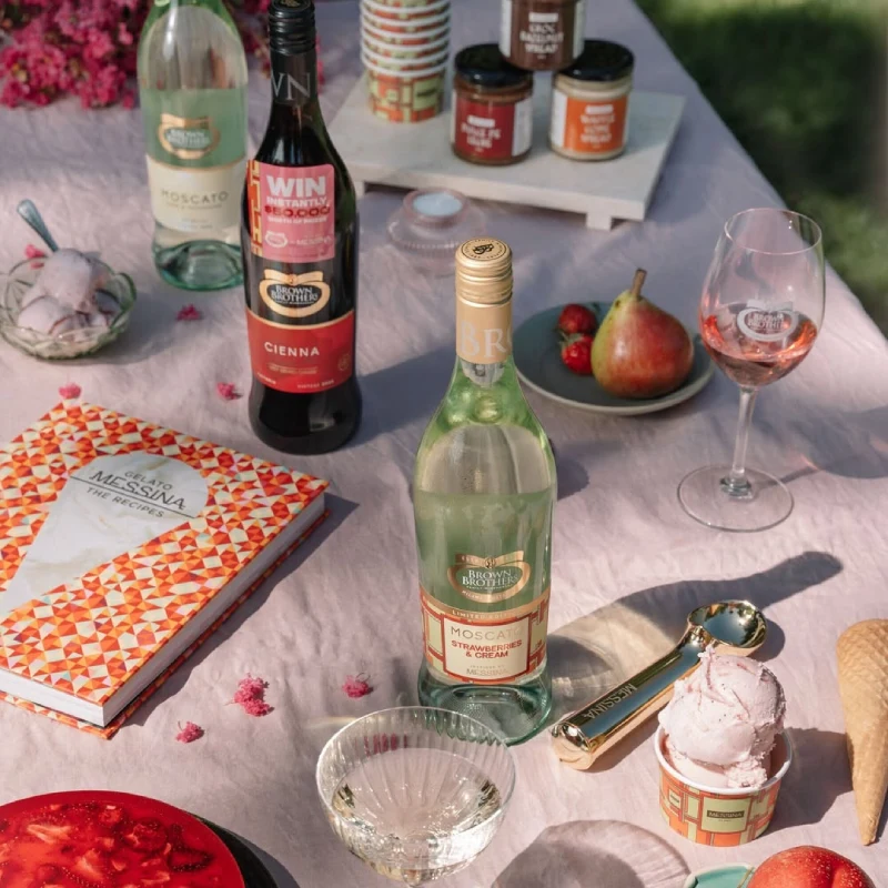 Rượu vang nổ moscato là thức uống tinh tế