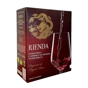 Vang bịch Tây Ban Nha Rienda Blend Organic & Vegan Wine 3L 15%