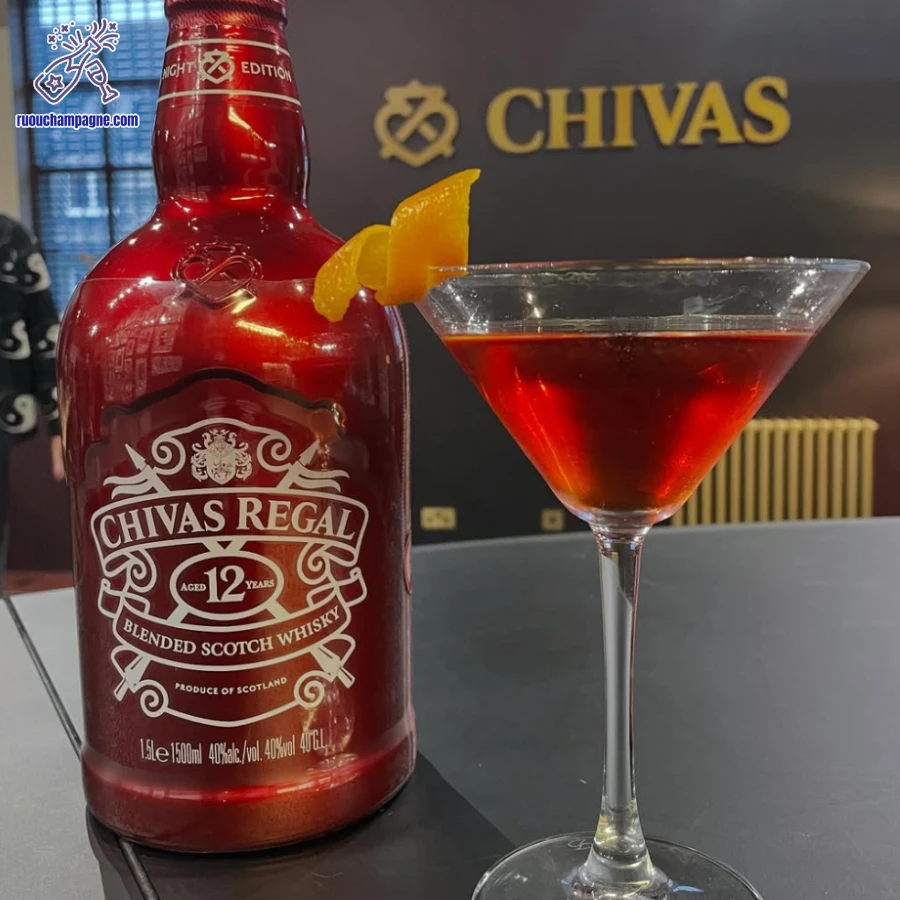 Hương vị của Chivas 12 Đỏ 700ml