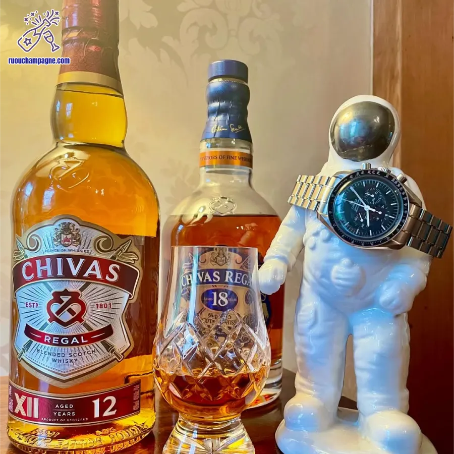 Chivas 12 khác Chivas 18 ở điểm nào?