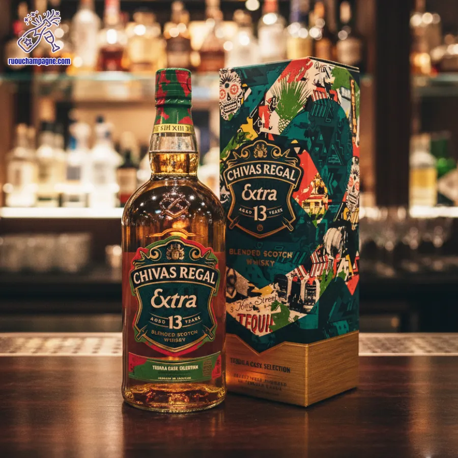 So sánh Chivas 13 xanh và Chivas 13 đỏ
