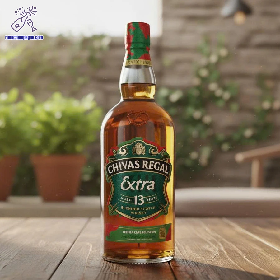 Hướng dẫn phục vụ Chivas 13 xanh