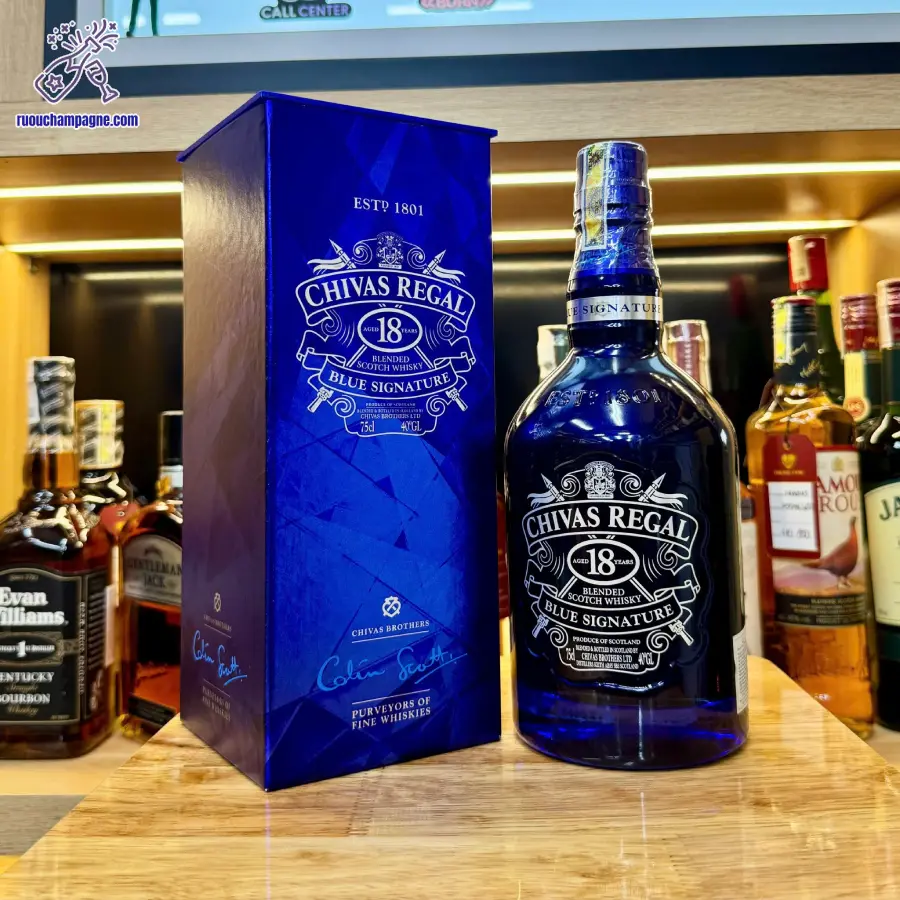 Hương vị của Chivas 18 chai xanh