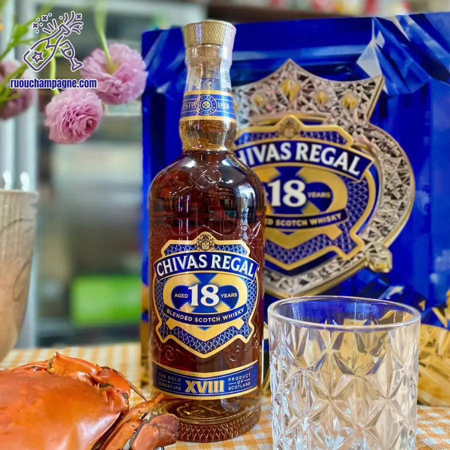 Hương vị Chivas 18 có hộp quà