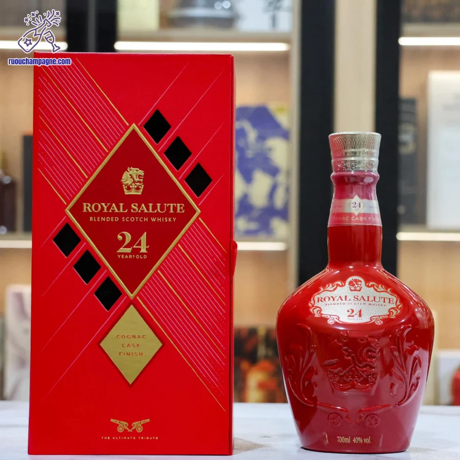 Cách phục vụ Chivas Royal Salute 24