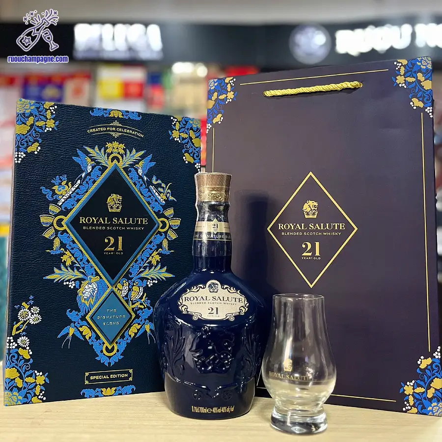 Quy trình sản xuất rượu Chivas 21