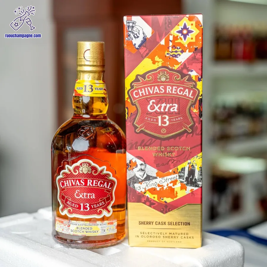 Hương vị xứng tầm với giá rượu Chivas Regal 13 Extra