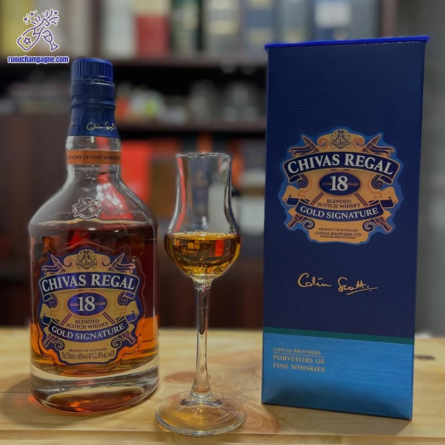 Hương vị tương xứng với giá rượu Chivas Regal 18