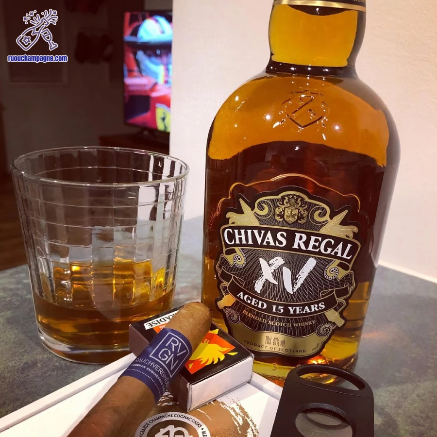 Cách phục vụ rượu Chivas 15 xứng tầm với giá rượu Chivas Regal XV