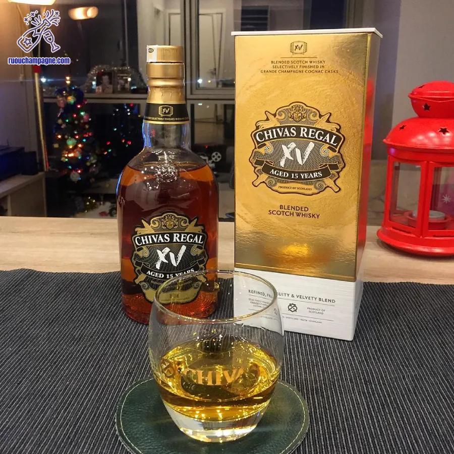 Hương vị tương xứng với giá rượu Chivas Regal XV
