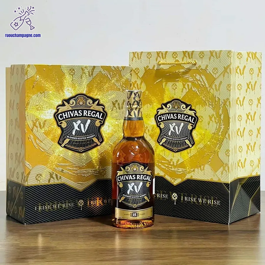 Chivas XV hộp quà và những giải thưởng danh giá