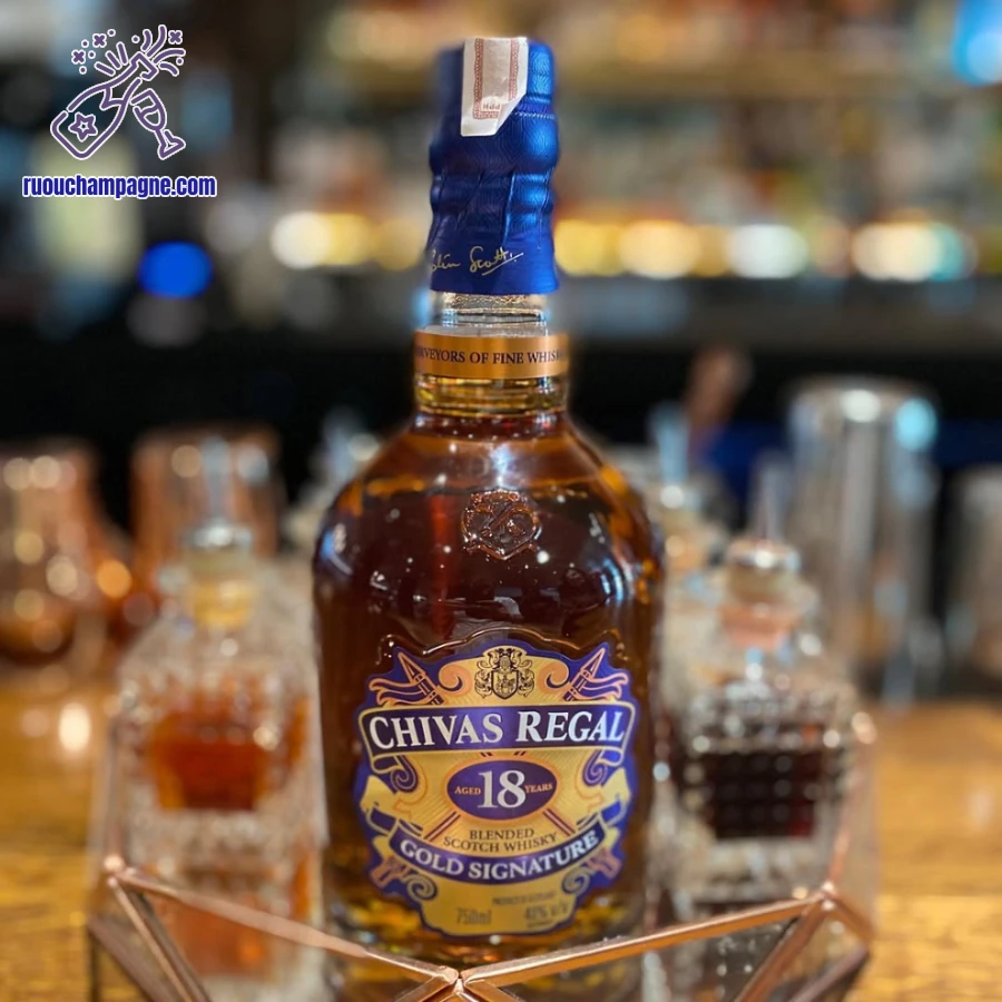 Hướng dẫn phục vụ và thưởng thức Chivas 18 1 lít