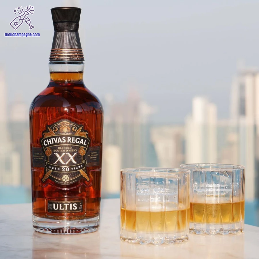 Hương vị độc đáo của rượu Chivas 20