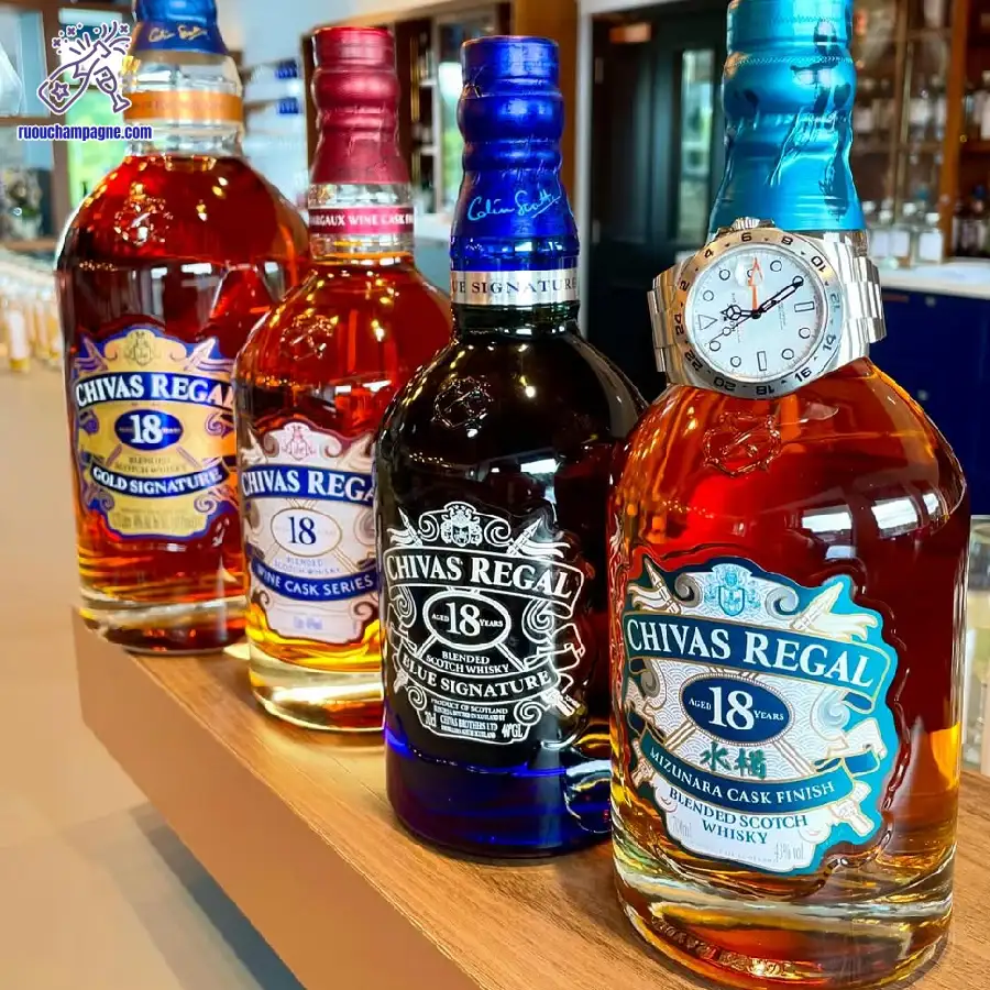 Cách bảo quản Chivas 18 nút bi và nút bấc