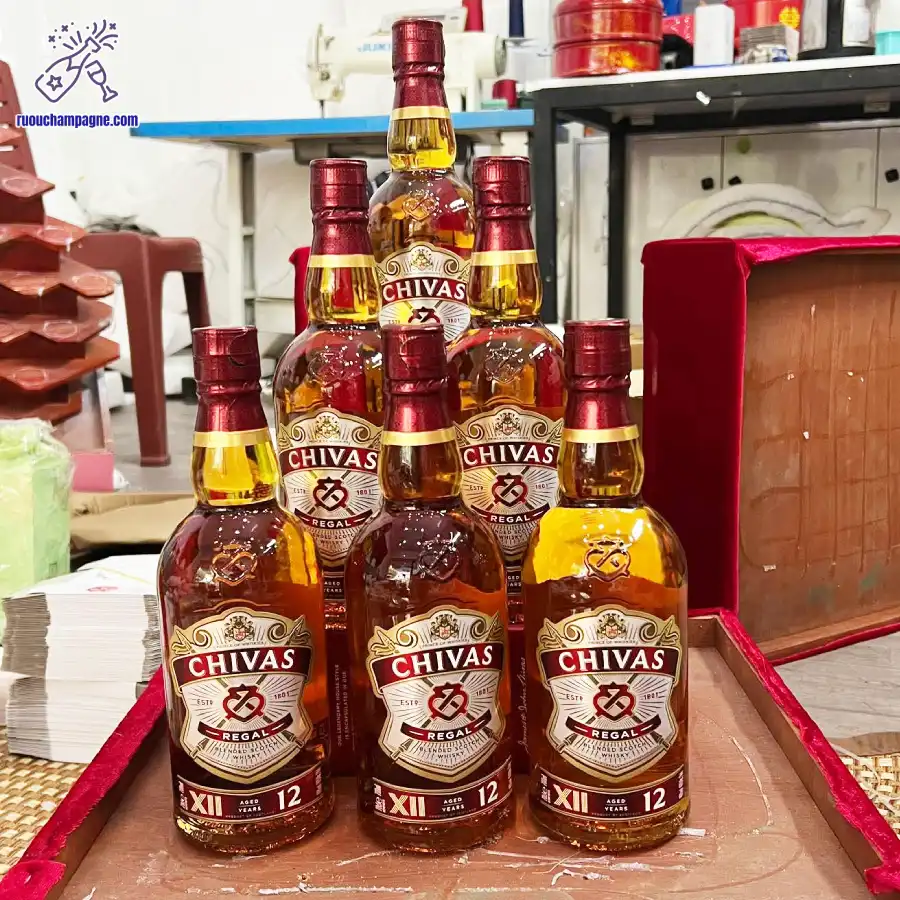 Dung tích rượu Chivas 12