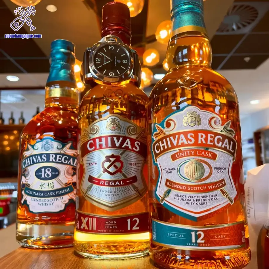 Giới thiệu về rượu Chivas 12