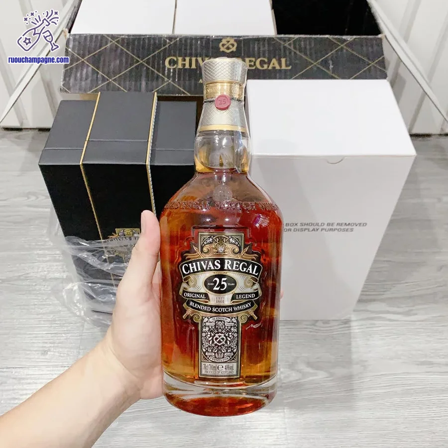 Đặc điểm về hương vị rượu Chivas 25 để phân biệt thật giả
