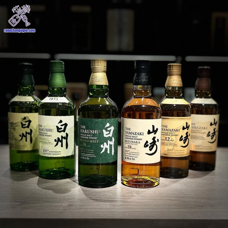 Giới thiệu rượu Hakushu 18 Peated Malt