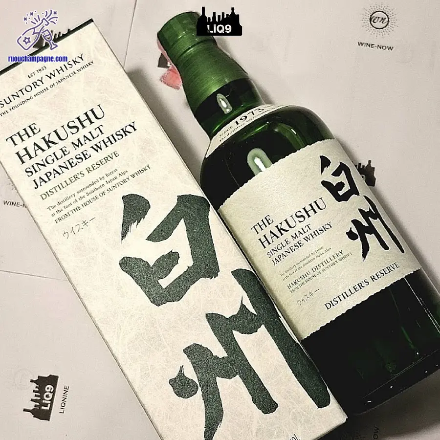 Hương vị rượu Hakushu Distillery Reserve độc đáo