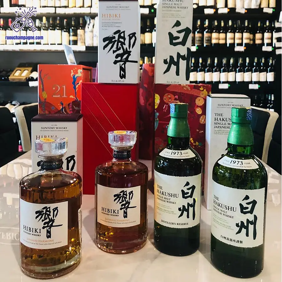 Quy trình sản xuất rượu Hakushu Distillery Reserve đẳng cấp