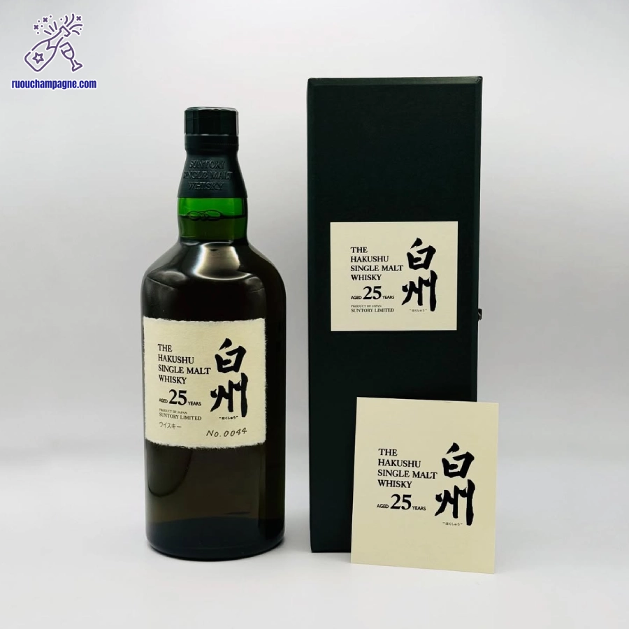 Giới thiệu rượu Hakushu 25